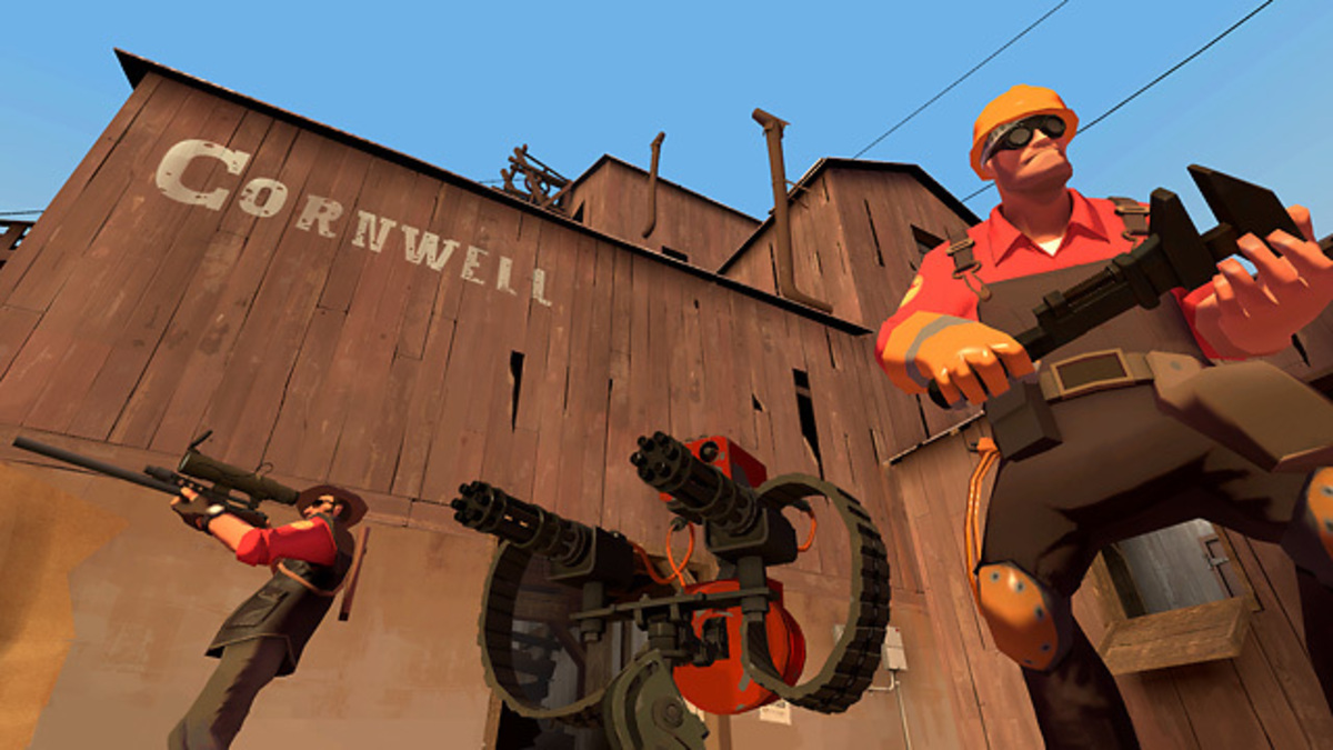 Two TF2 soldiers