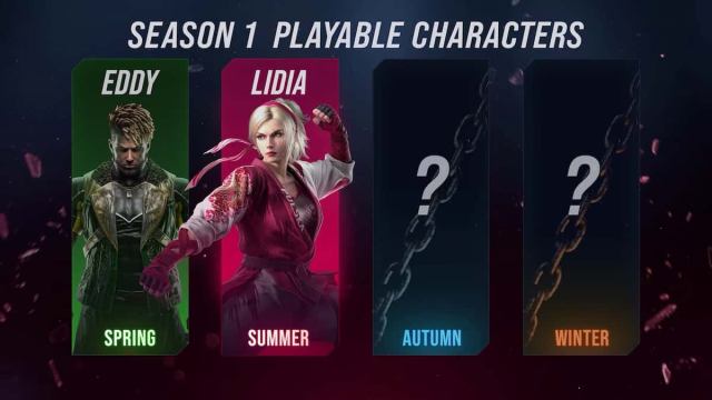 Eddy and Lidia shown for Tekken 8's DLC pass.