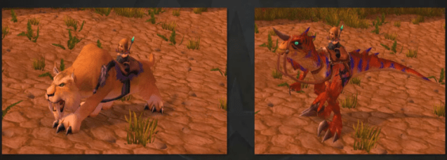Two new mounts obtainable in The Blood Moon PvP mode.