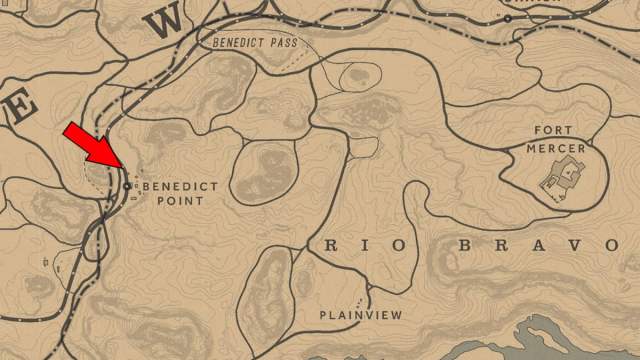 Where to find Elemental Trail Treasure Location 2 in Red Dead Redemption 2