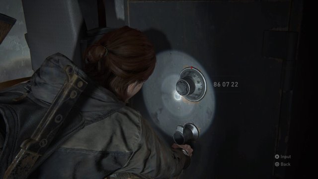 Courthouse safe code in TLOU2 Remastered