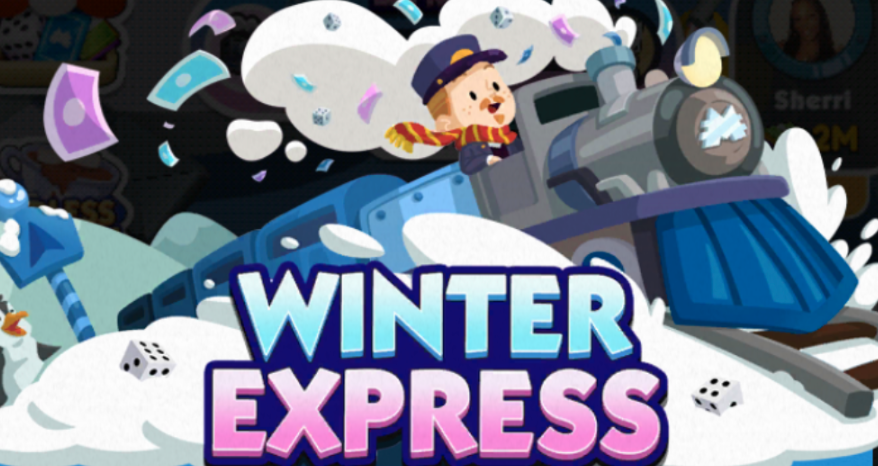 Winter Express Monopoly GO