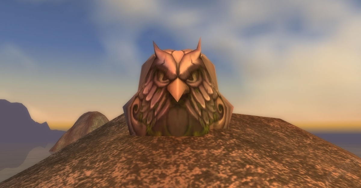 Image of an Owl Statue in WoW SoD
