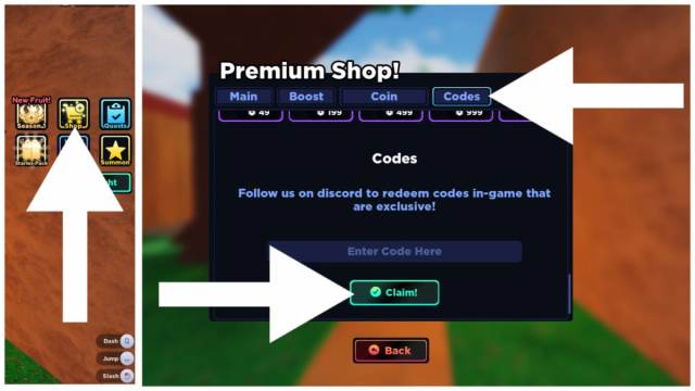 How to redeem codes for Anime Dungeon Fighters