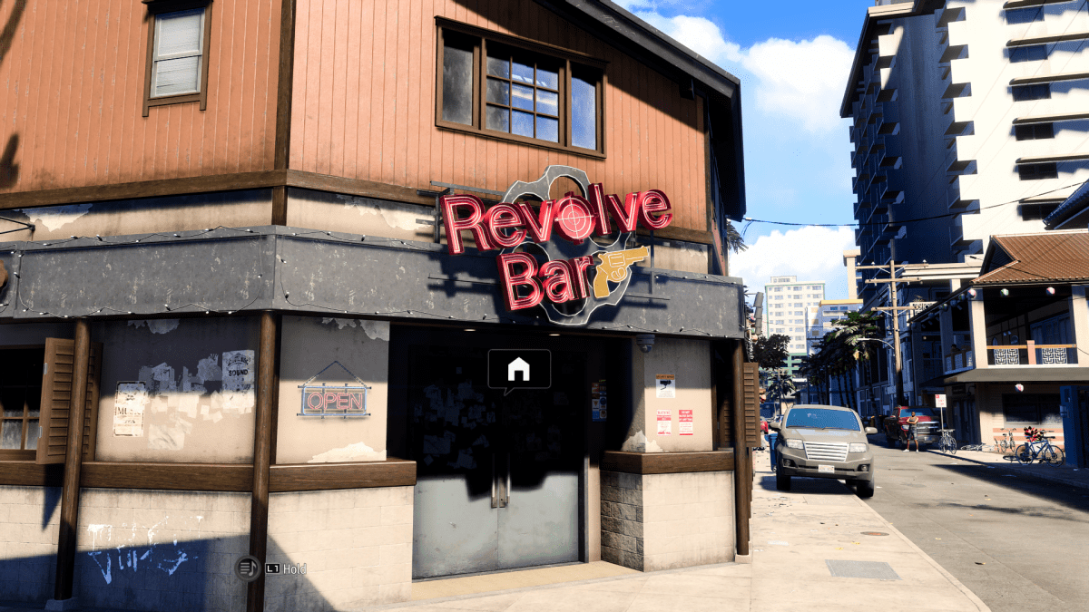 The Revolve bar in Like a Dragon: Infinite Wealth