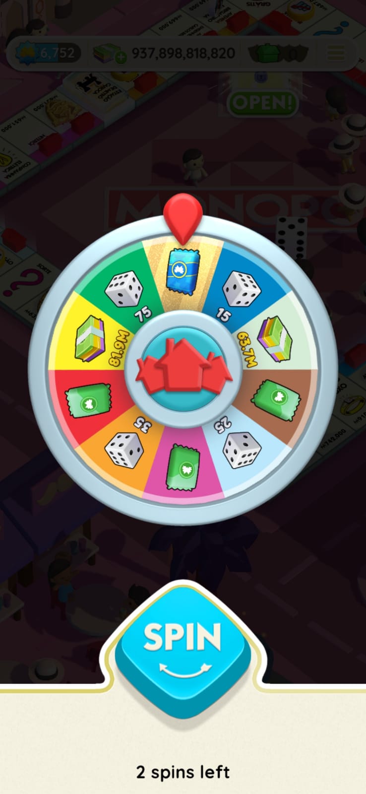 Расписание Monopoly GO Wheel Boost (апрель 2024 г.)