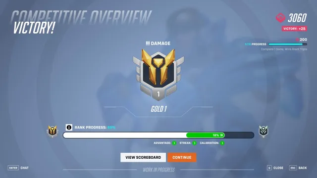 OW2 new competitive play progression in season 9