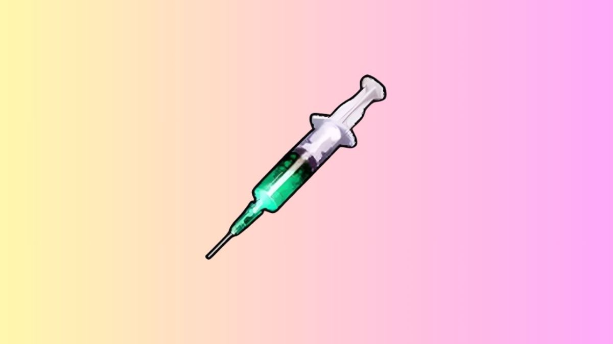 The picture of a High Grade Medical Supply in Palworld on a gradient background.
