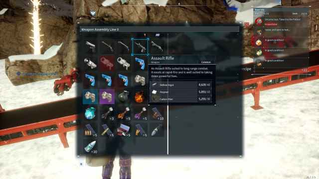 Image showing Refined Ingot crafting options in Palworld
