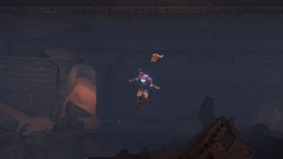 sargon jumping in prince of persia the lost crown