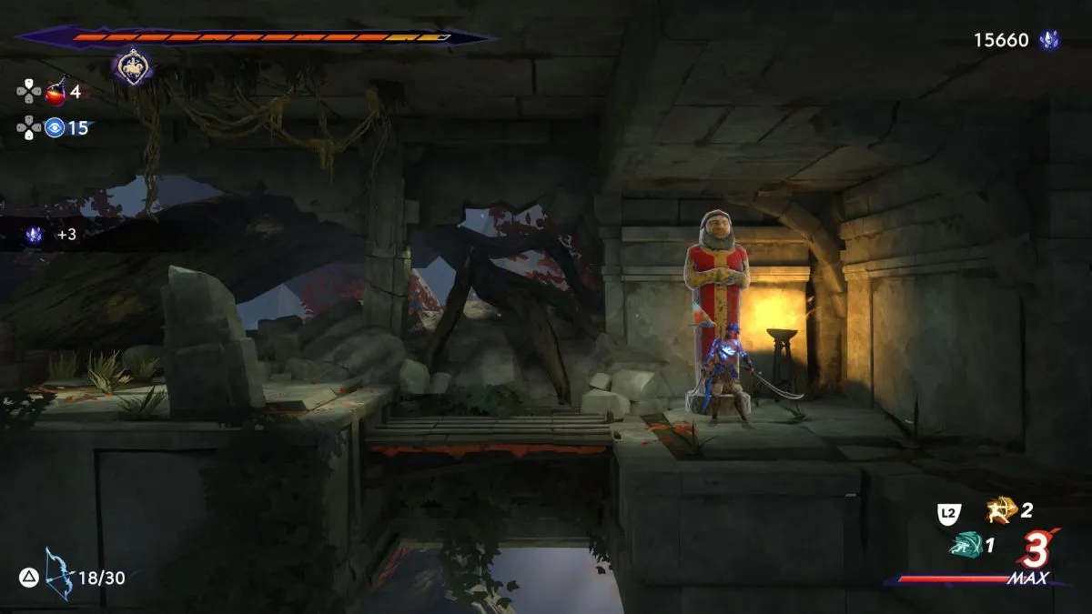 red statue in prince of persia the lost crown statue puzzle