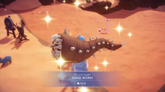 How to catch a Sand Worm in Disney Dreamlight Valley - Dot Esports
