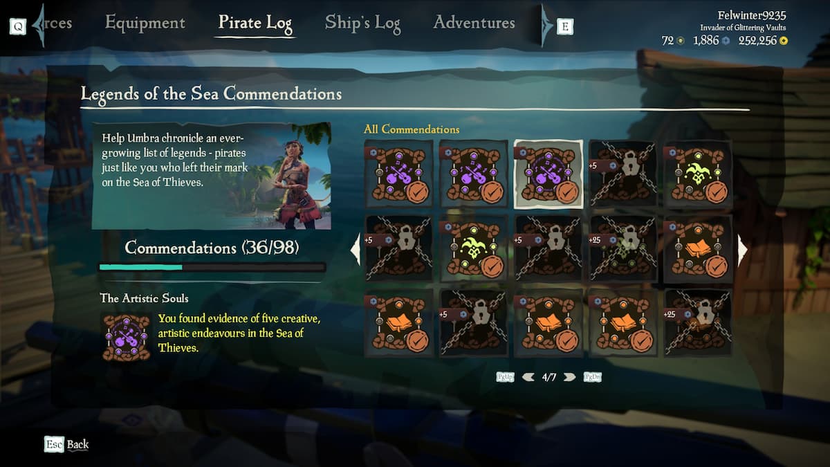 How To Get The Artistic Souls Commendation In Sea Of Thieves