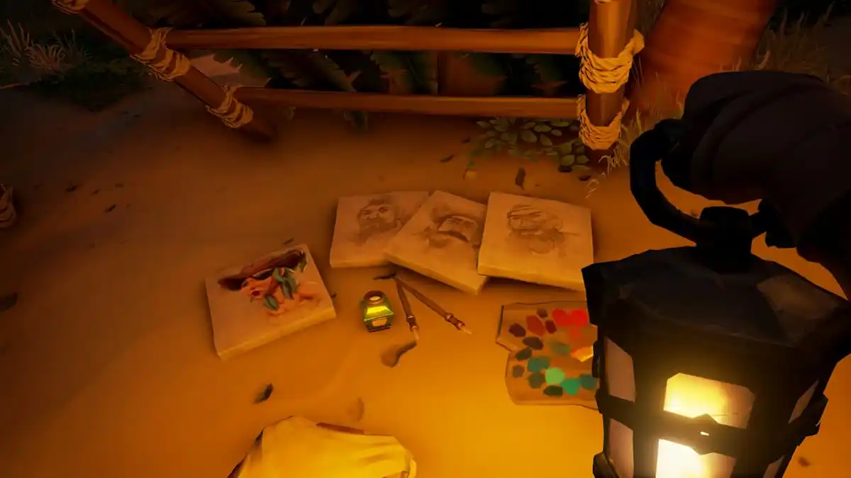 How To Get The Artistic Souls Commendation In Sea Of Thieves Dot Esports   Sea Of Thieves Paintings 