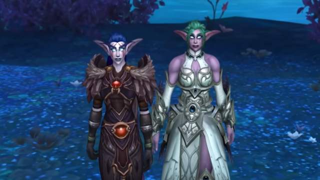 Shandris and Tyrande next to each other.