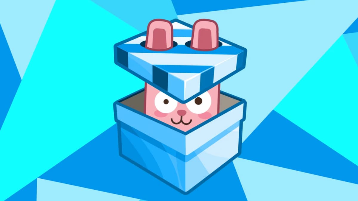 A freezer bunny in a box for The Sims 4's SDX drop system.