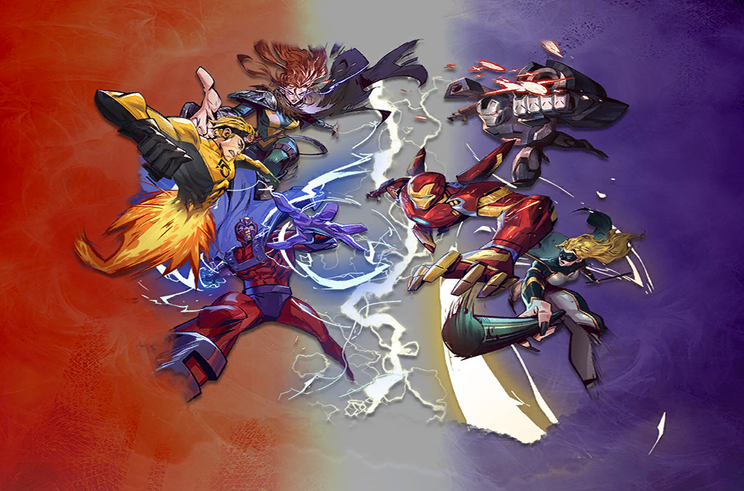 Avengers vs. X-Men Marvel Snap artwork leak