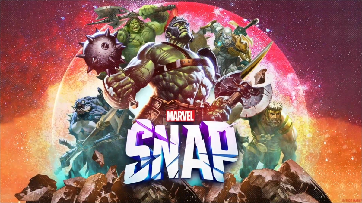 Marvel Snap Planet Hulk season art.