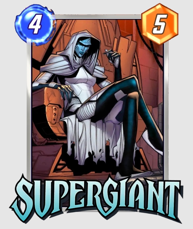 Supergiant Marvel Snap card art