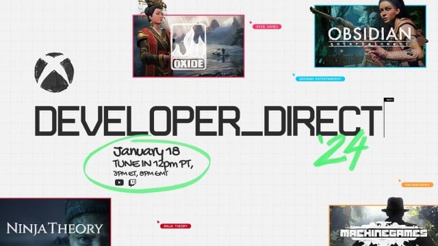 Xbox Developer Direct showcase