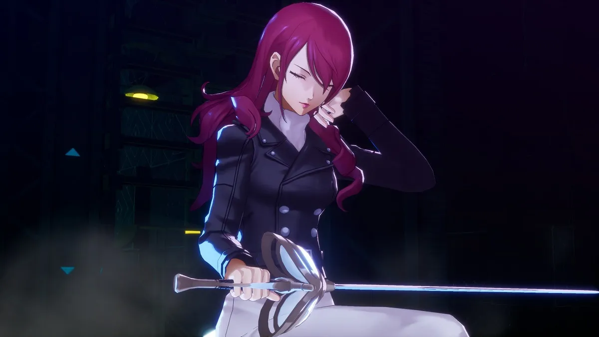 An image of Mitsuru using her Theurgy skill in Persona 3 Reload.