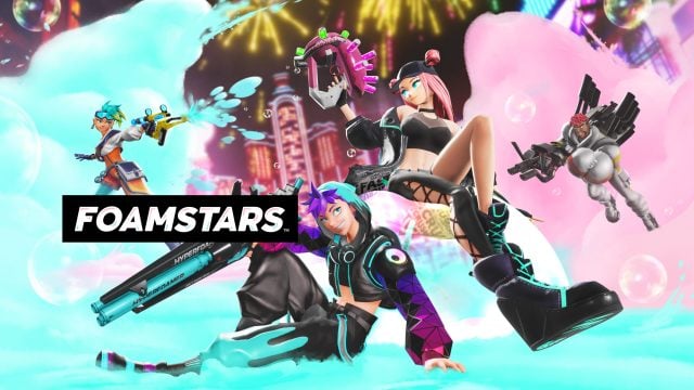 A promotional image for Foamstars.