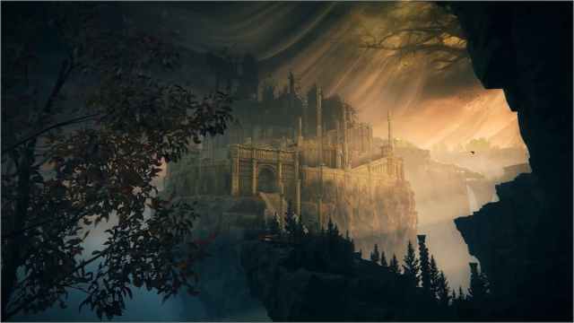 Shadow of the Erdtree castle screenshot in Elden Ring DLC