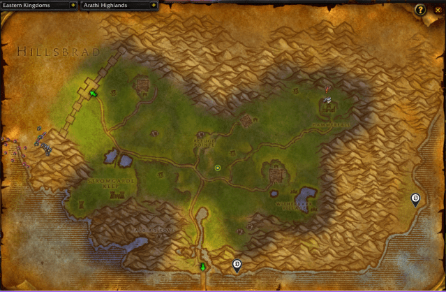 Location of important areas when doing Eclipse rune questline.