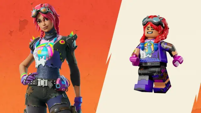 Picture showing the Bright Raider skin in Fortnite.