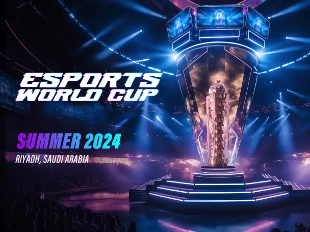 Esports World Cup 2024 promo poster