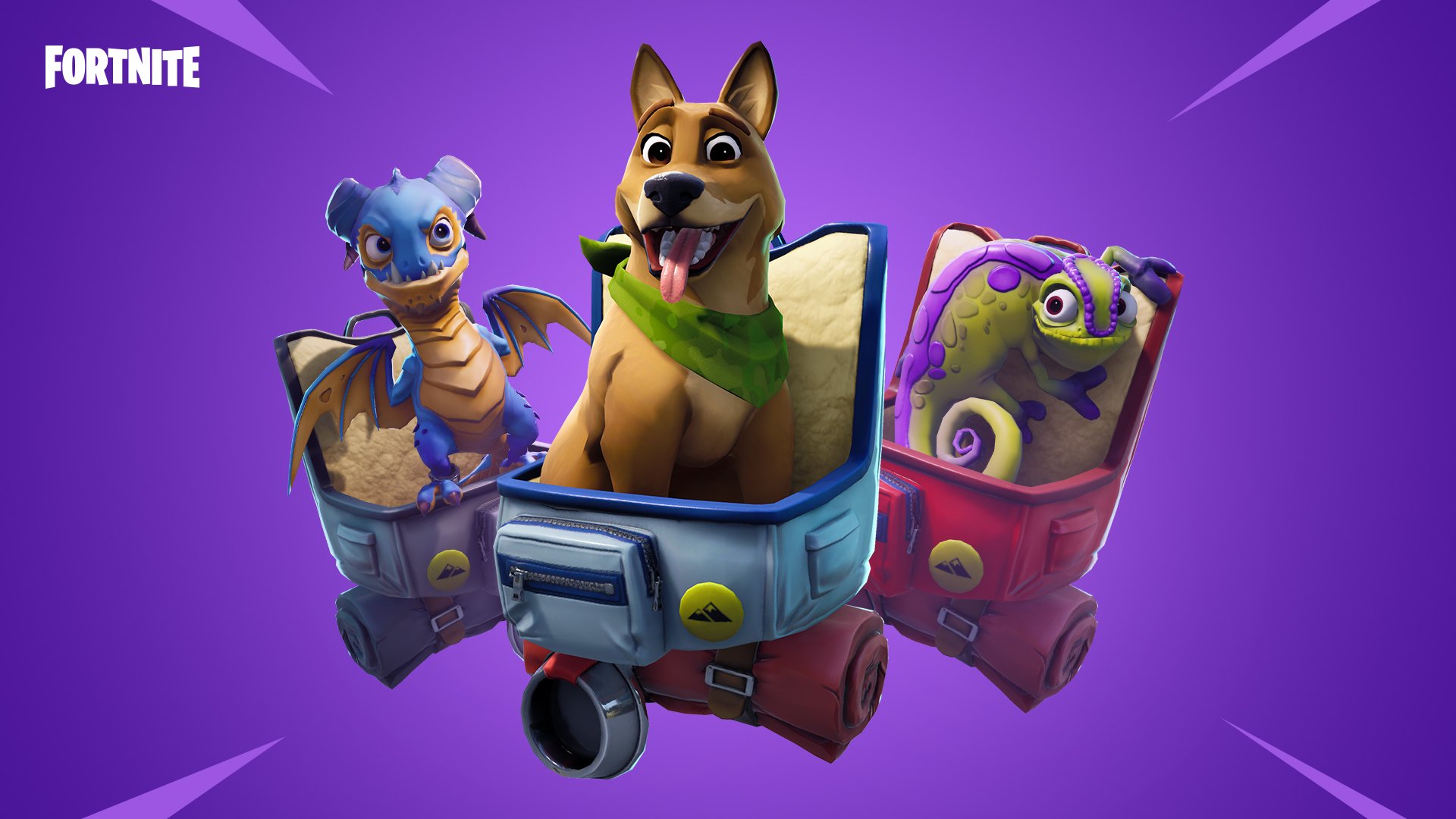 An image of the pets cosmetics from Fortnite
