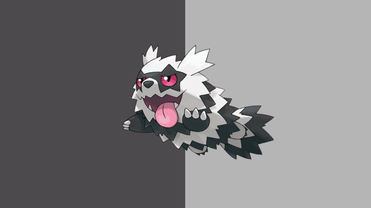 Galarian Zigzagoon in Pokemon Go Catch Cup Little Edition