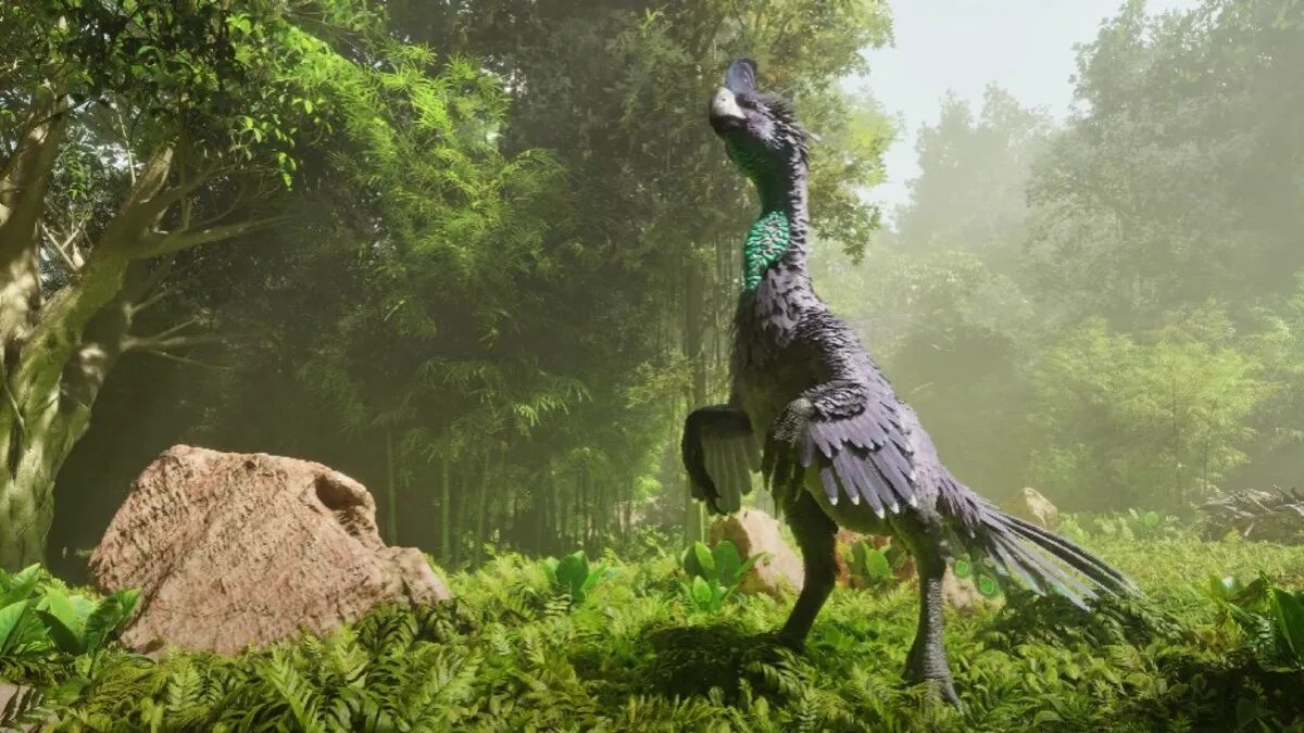 How To Find And Tame The Gigantoraptor In Ark: Survival Ascended