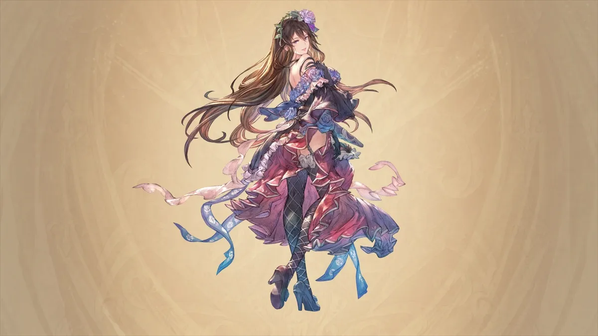 An image of Rosetta's character portrait in Granblue Fantasy Relink.