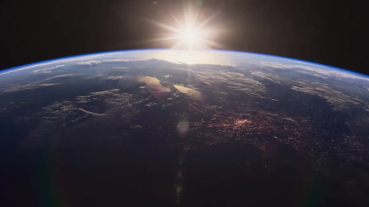 The Super Earth in Helldivers 2 opening