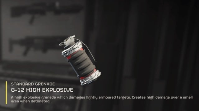 G-12 High Explosive in Helldivers 2