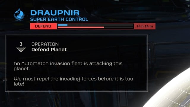 Defend Planet summary in Helldivers 2