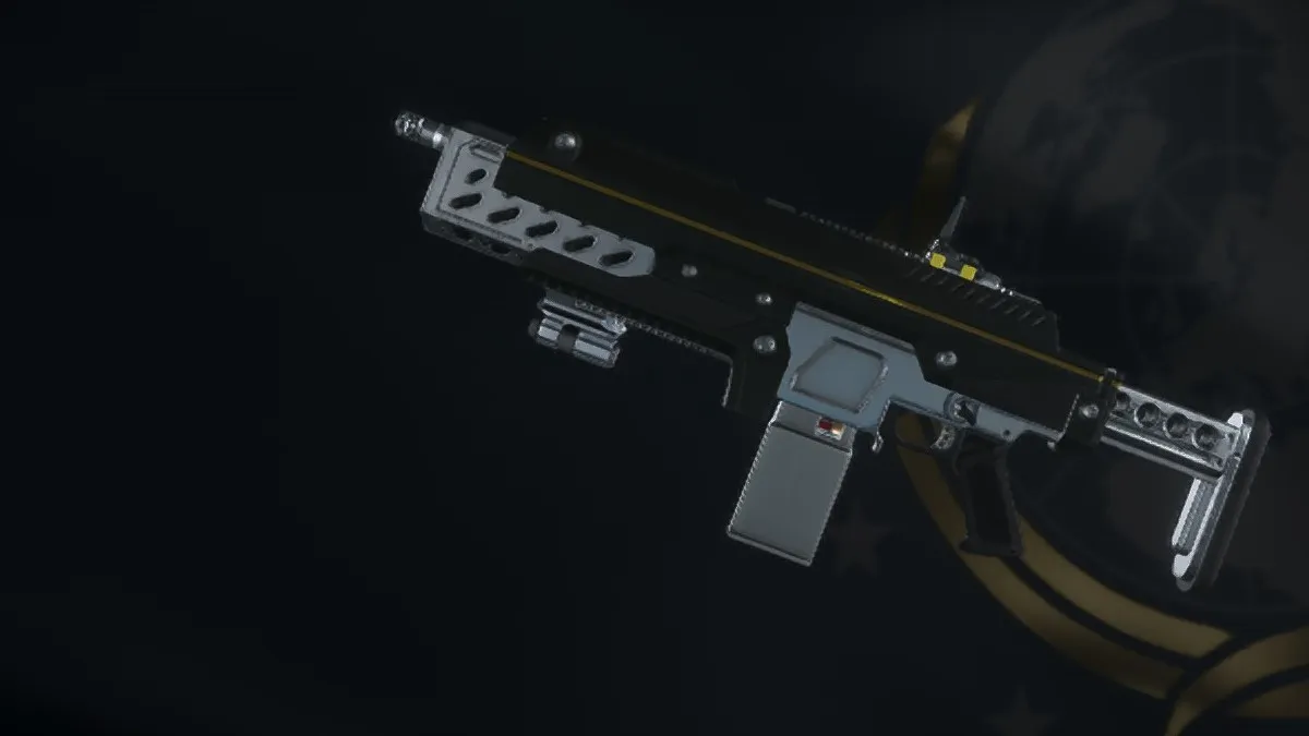 The shotgun SG-225 Breaker, as shown from the Warbond Menu in Helldivers 2.