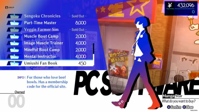 How to become a Umiushi Beef Bowl fan in Persona 3 Reload