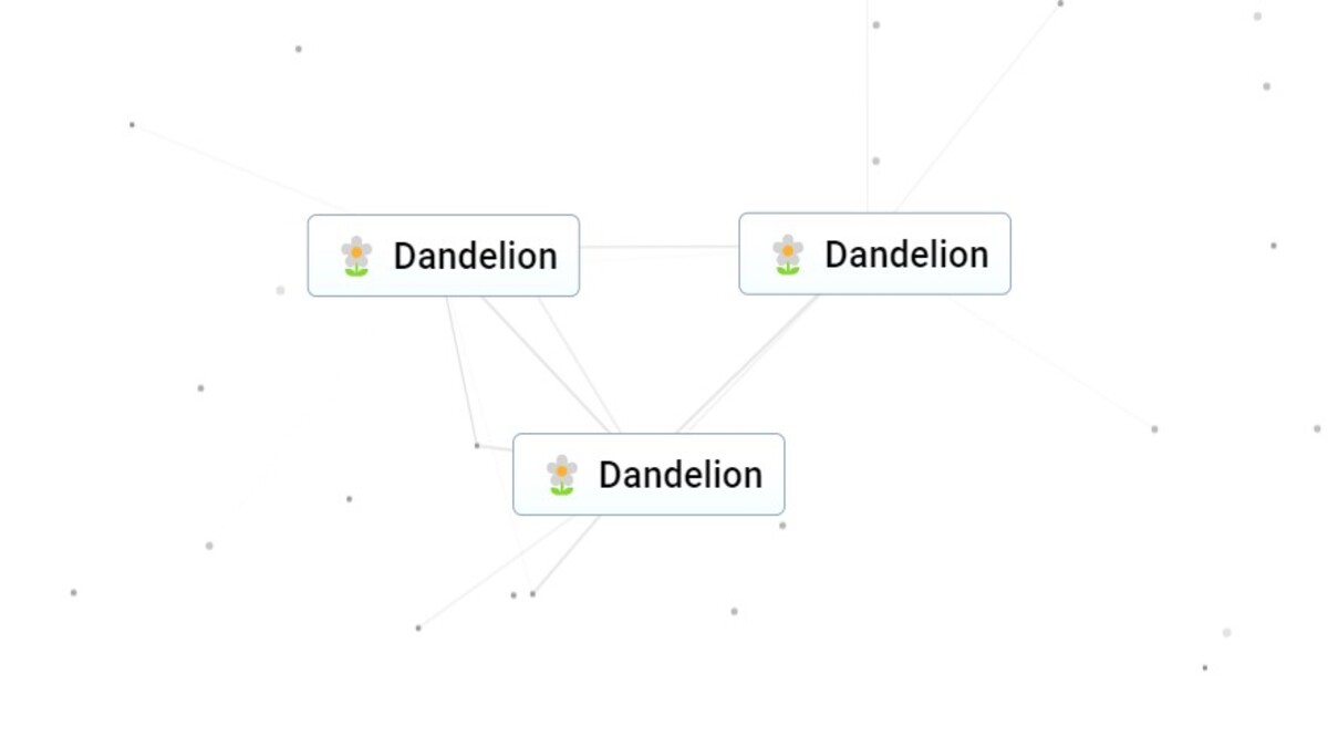 Dandelion in Infinite Craft