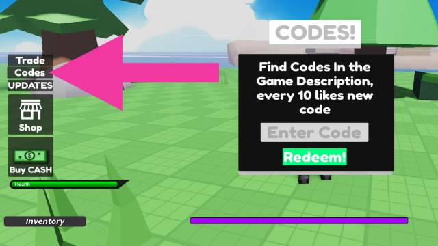How to redeem codes in Blox Fruit But Bad