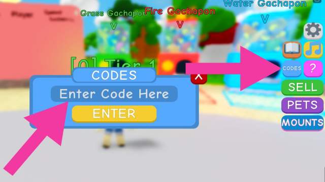 How to redeem codes in Lawn Mowing Simulator
