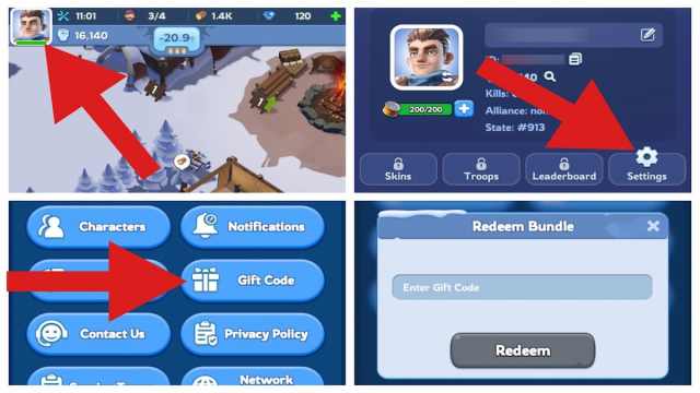 How to redeem codes in Whiteout Survival