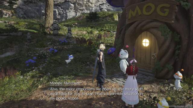 How to unlock Moogle Emporium Merchant Ranks in Final Fantasy 7 Rebirth