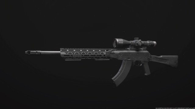 The Longbow sniper rifle in MW3.