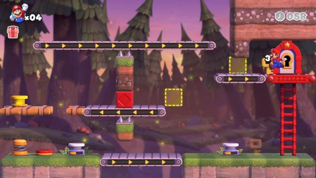 Mario vs. Donkey Kong Switch Gameplay 