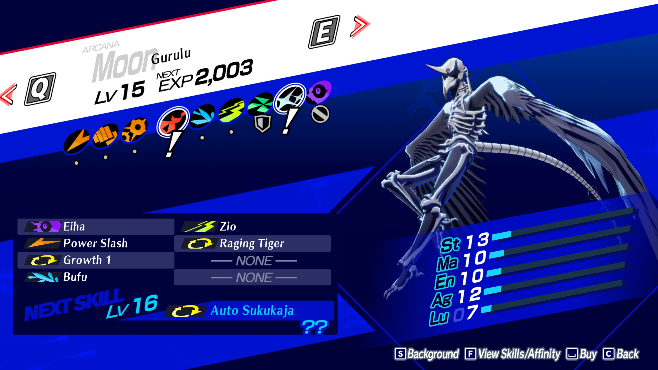 An image showcasing the Moon Arcana in Persona 3 Reload.