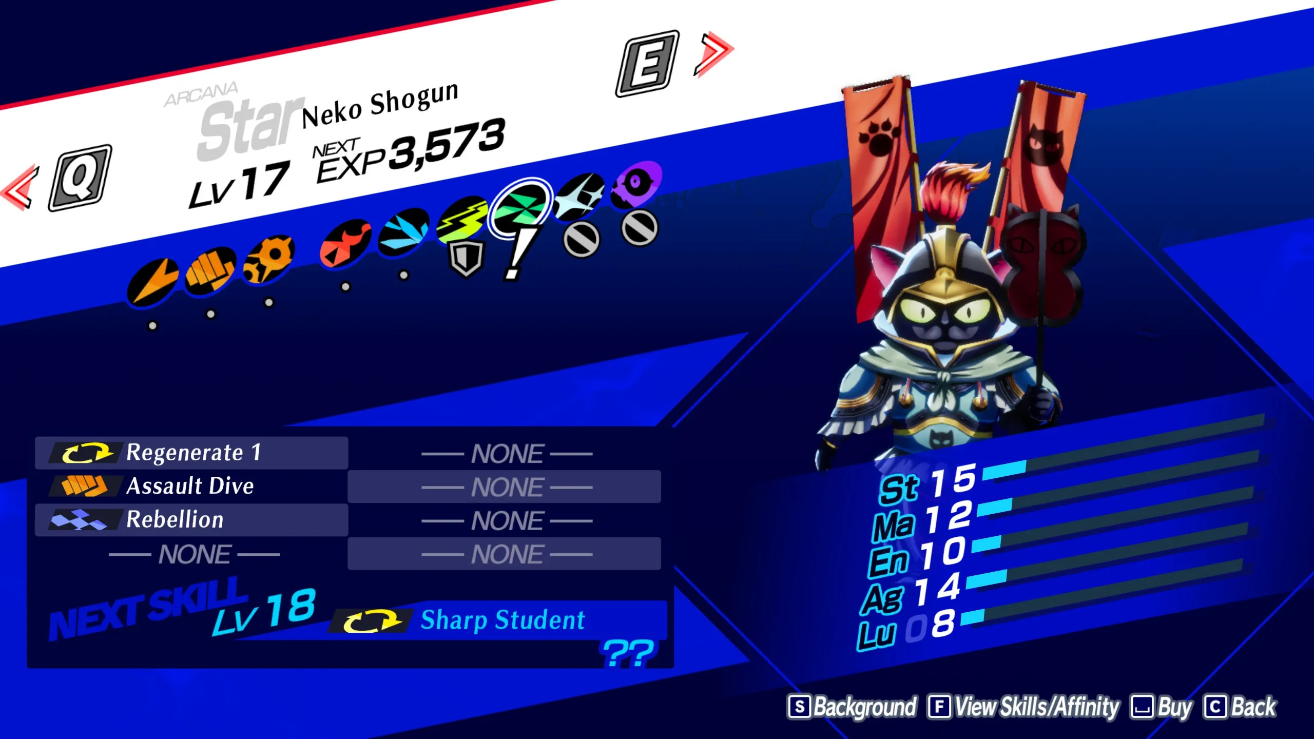 An image showcasing the Star Arcana in Persona 3 Reload.