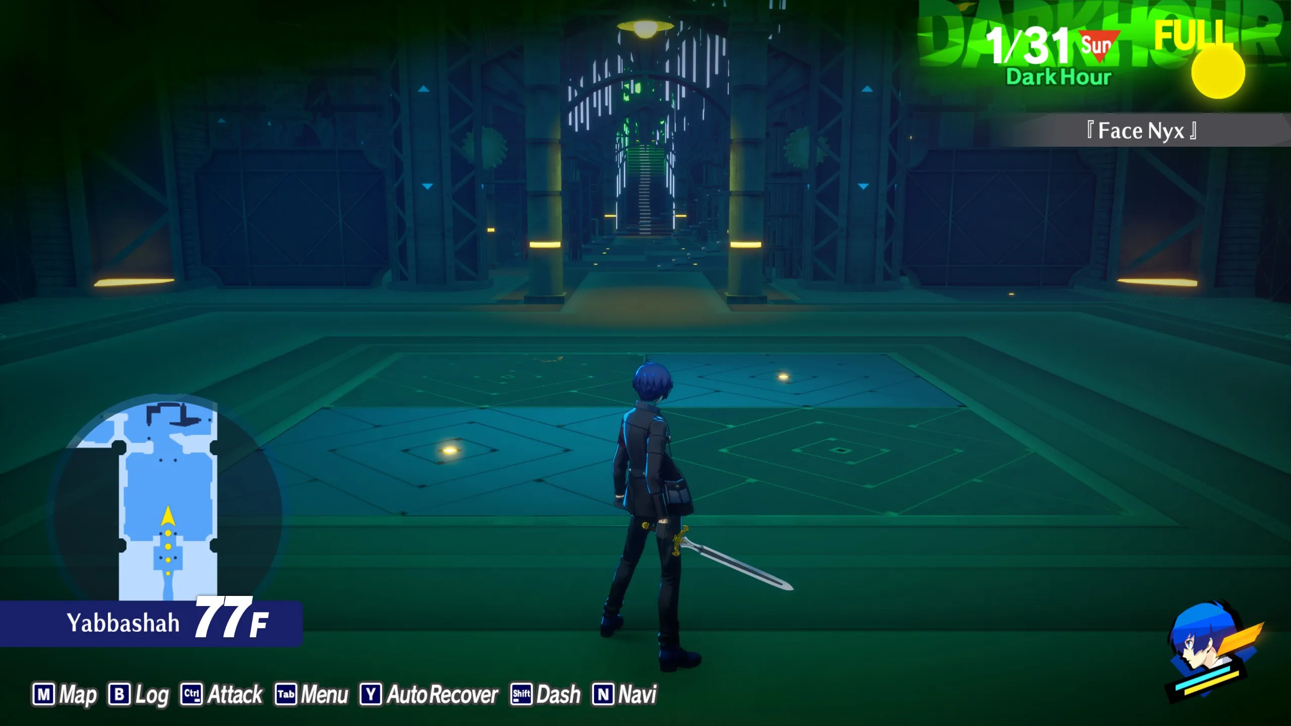 An image of the Yabbashah block in Persona 3 Reload.