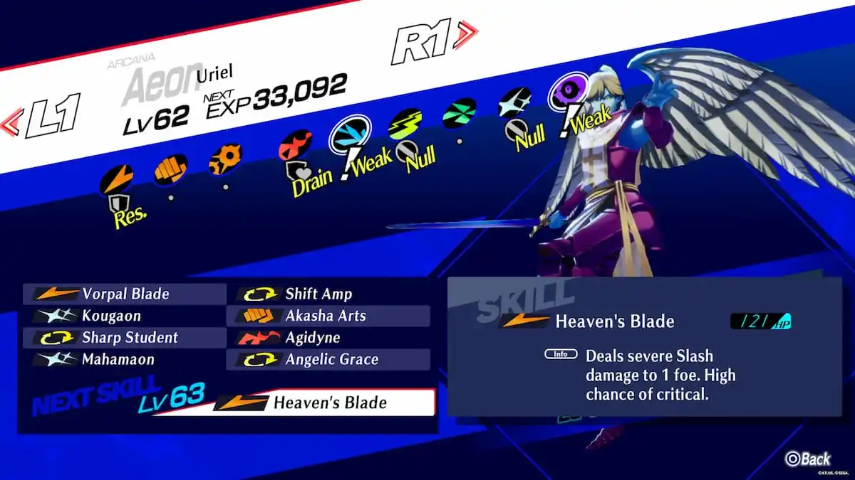 How to fuse Uriel in Persona 3 Reload - Dot Esports